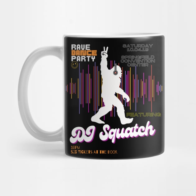 DJ Squatch by DadOfMo Designs